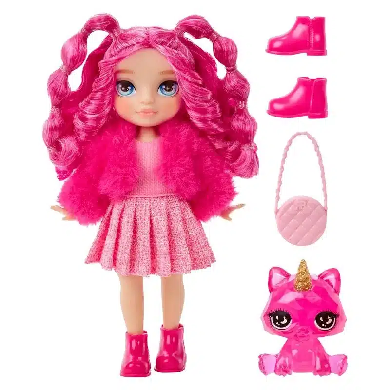 Rainbow High Littles Magenta Monroe Muñeca Rosa 531180 MGA - Imagen 2