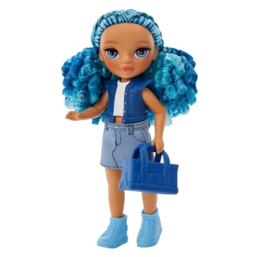 Rainbow High Muñeca Sapphire azul littles dolls con mascota 531197 MGA