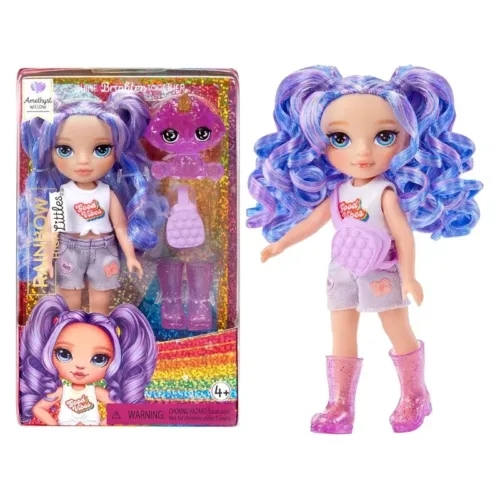 Rainbow High Littles Amethyst Willow Muñeca Morada 531234 MGA