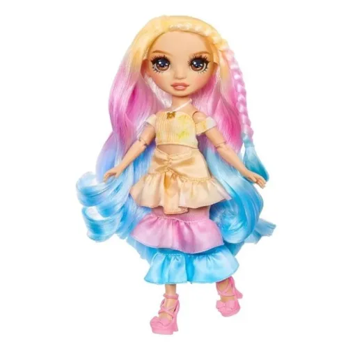 Rainbow High Watercolour muñeca ojos marrones con acuarelas 507598 MGA