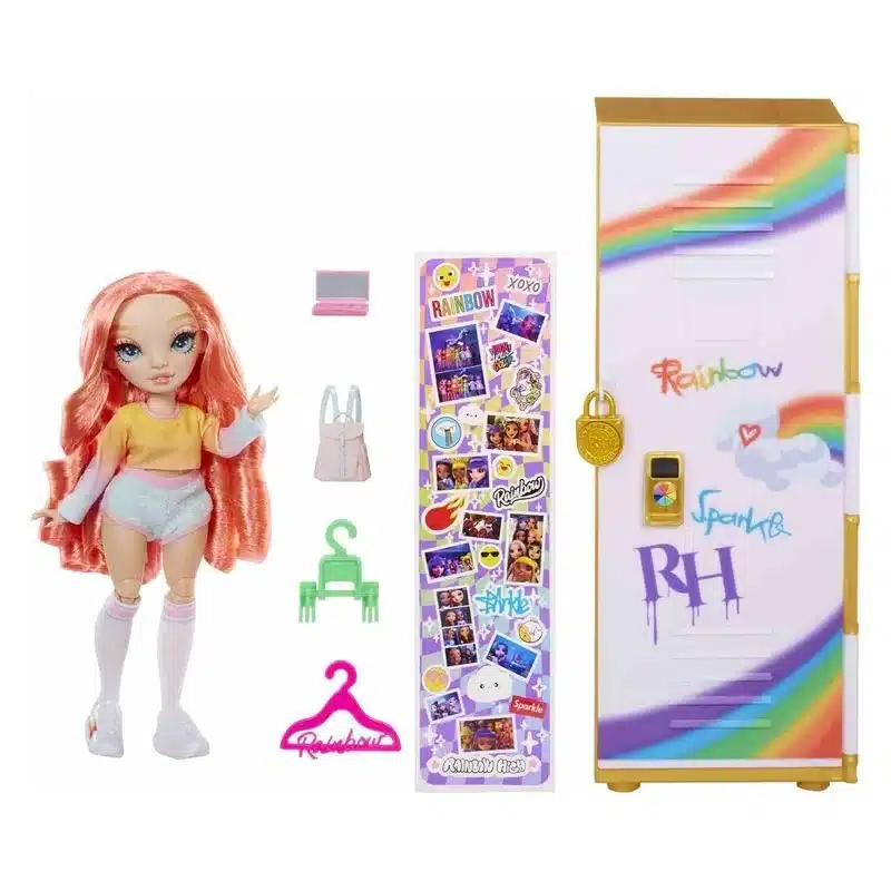 Muñeca Rainbow High con su taquilla y complementos 121015 MGA - Imagen 3