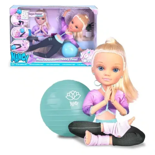 Muñeca Nancy Yoga Class con 16 puntos de articulación Famosa NAC76000