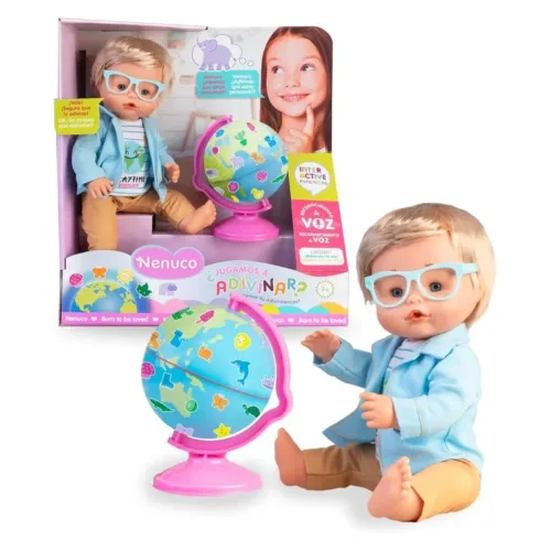 Muñeco interactivo bebé Nenuco ¿Jugamos a Adivinar? Famosa NFN98000