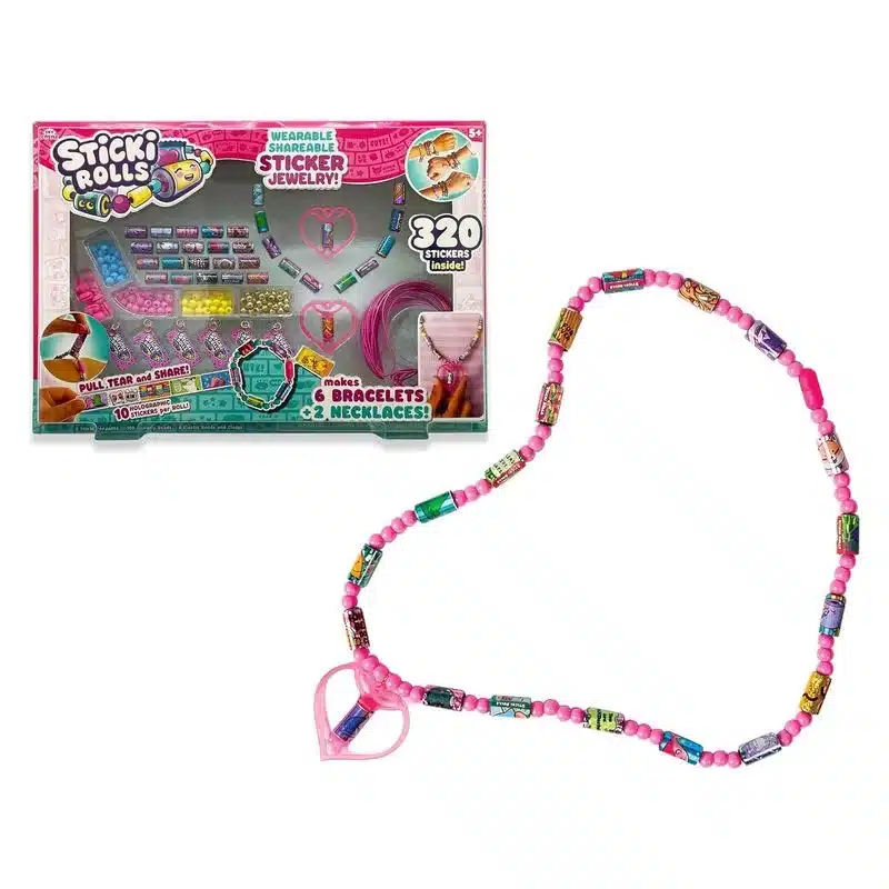 Sticki Rolls Super Set Sky Castle pulseras y pegatinas Kawaii Famosa TCR00000