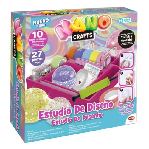 Nano Crafts Estudio de Diseño con Cintas de Doble Cara 64454876 BIZAK