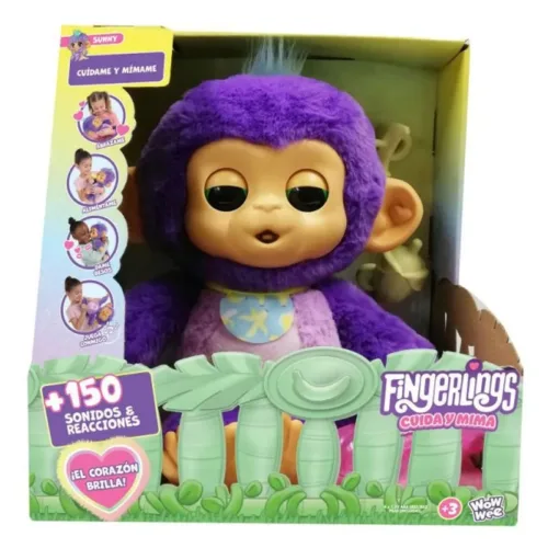 Fingerlings Cuida y Mima a tu Mono Interactivo 61853192 BIZAK