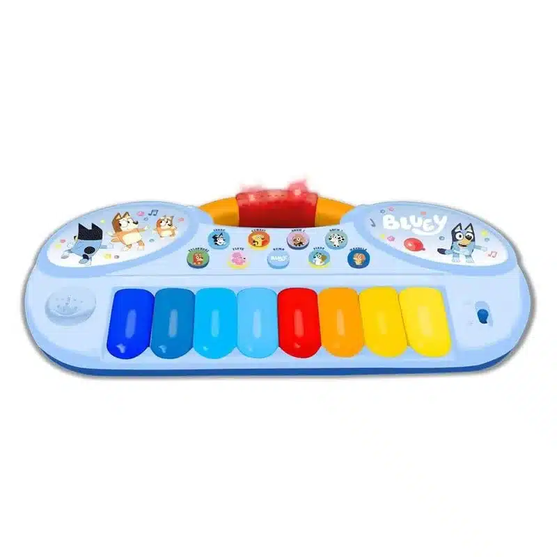 Órgano electrónico infantil Bluey multicolor 2438 CLAUDIO REIG