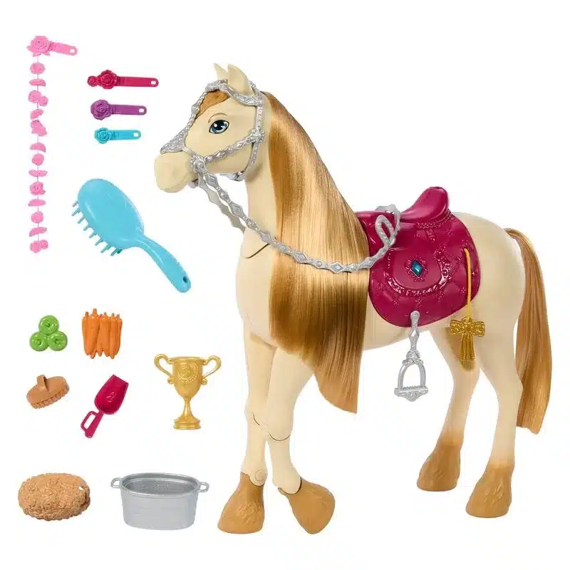Barbie Mysteries Caballo con Sonidos y Accesorios HXJ42 MATTEL - Imagen 2