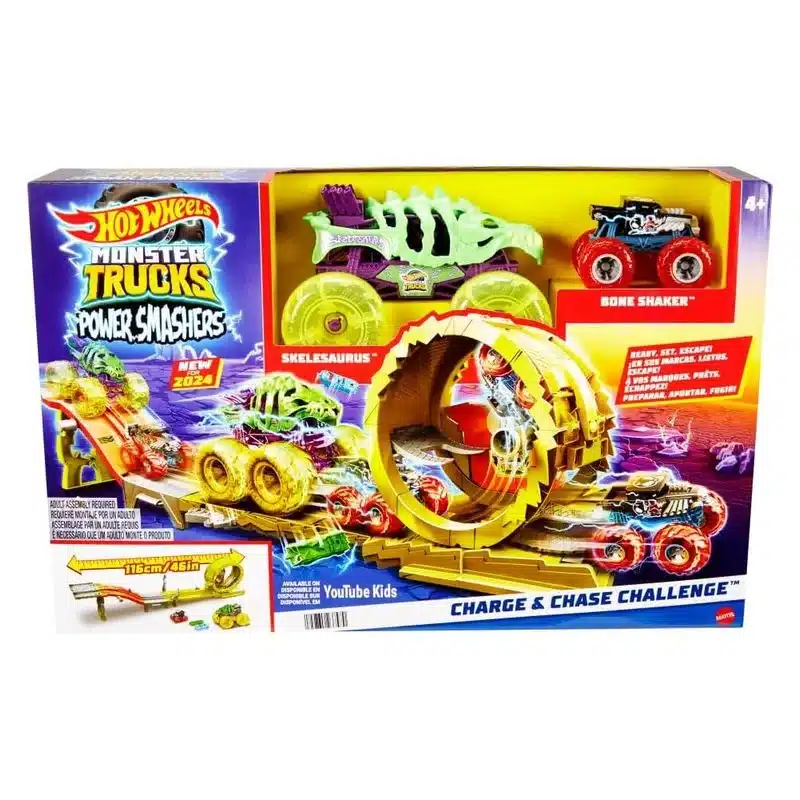 Pista Hot Wheels Monster Trucks Race & Chase Challenge HXT05 MATTEL