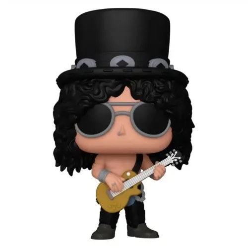 Funko POP! Rocks Guns and Roses 398 Slash con Guitarra FFK80484 FUNKO