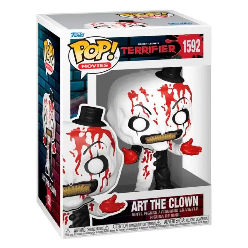 Funko POP! Terror Movies Terrifier 2 Art The Clown 80707 FUNKO - Imagen 2