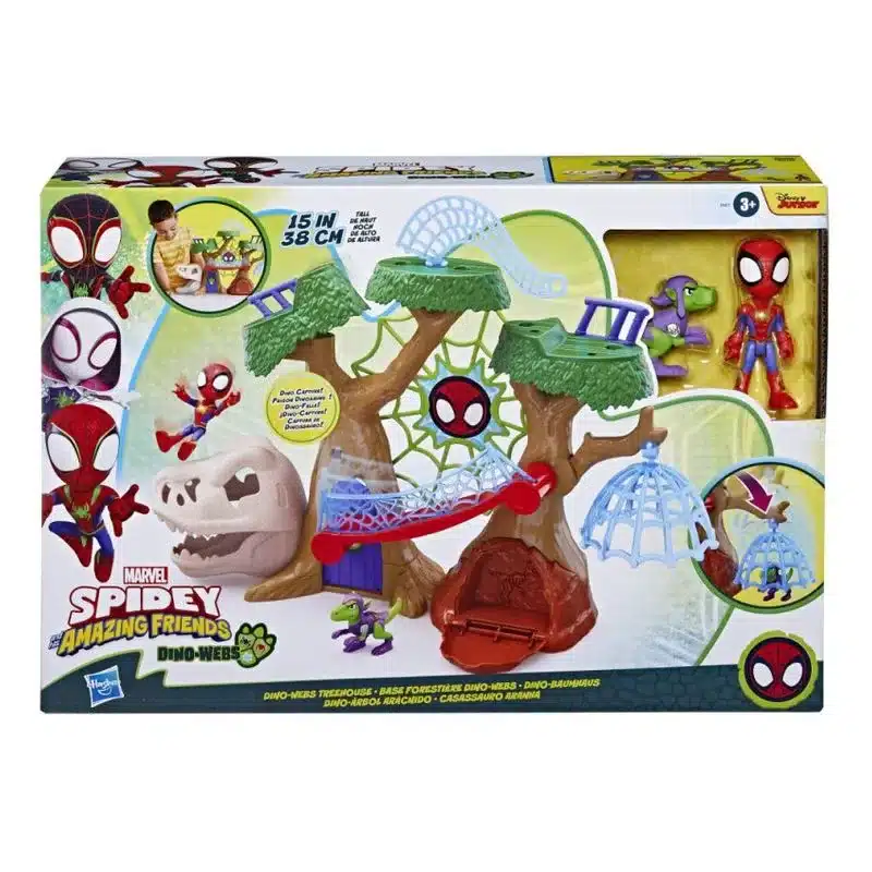 Spidey and his Amazing Friends Dino-Árbol Arácnido F9477 HASBRO
