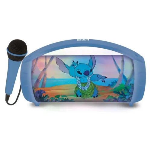 Stitch altavoz con micrófono azul bluetooth oficial BTP585DZ LEXIBOOK