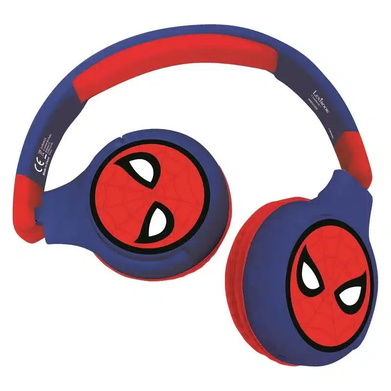 Auriculares Spiderman 2 en 1 con cable e inalambrico HPBT010SP LEXIBOOK