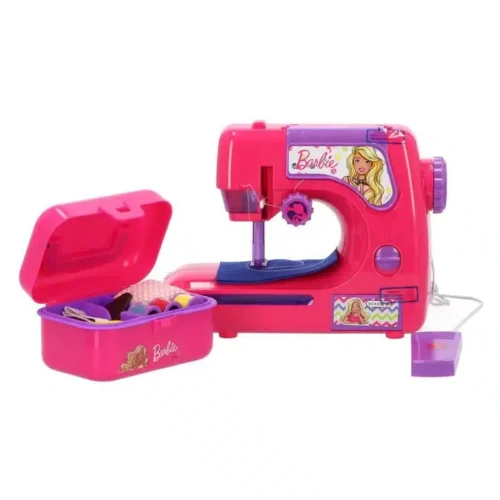 Máquina de coser Barbie con cajón de complementos SW100BB LEXIBOOK