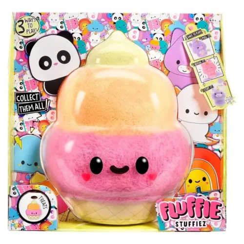 Fluffie Stuffiez peluche Ice Cream grande coleccionable 594437 MGA