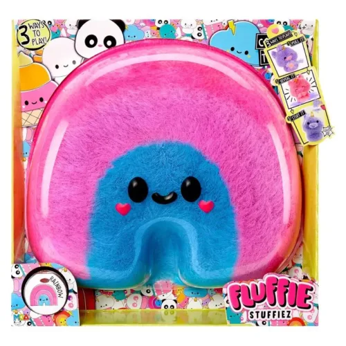 Fluffie Stuffiez peluche Rainbow grande coleccionable 594406 MGA