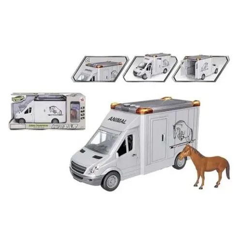 Camión de Transporte para Caballos con Luces y Sonidos 22481 JUGATOYS