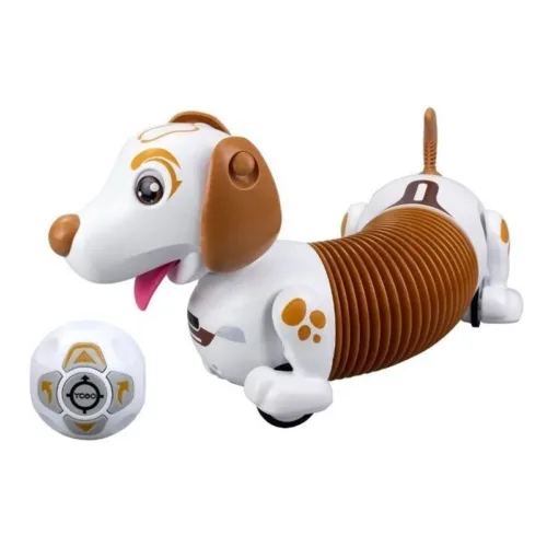Robo Dash Perro Salchicha Marrón Robotico Interactivo 62008740-MARR