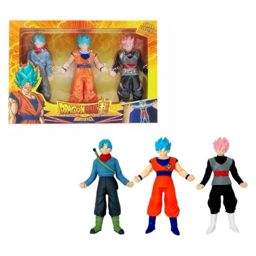 Dragon Ball Super Monster Flex Trunks,Goku,Goku Black 64390231-TRBGRGB
