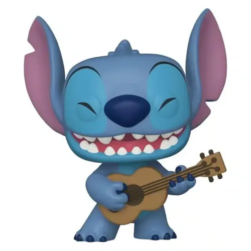 Funko POP! Disney Lilo & Stitch 1044 Stitch con Ukelele FFK55615 FUNKO