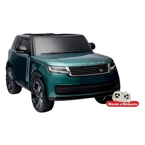Coche eléctrico Range Rover 12v verde radio control 24057 INNOVATOYS
