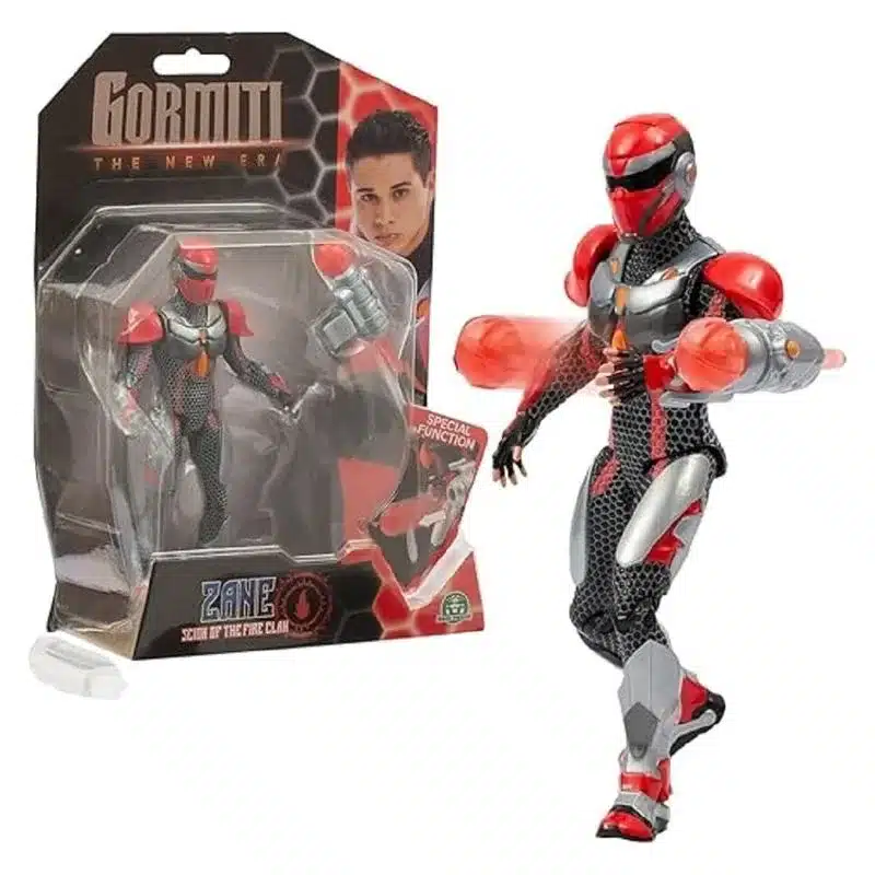 Figura acción Scion Zane Gormiti The New Era función disparo Famosa GRV11200