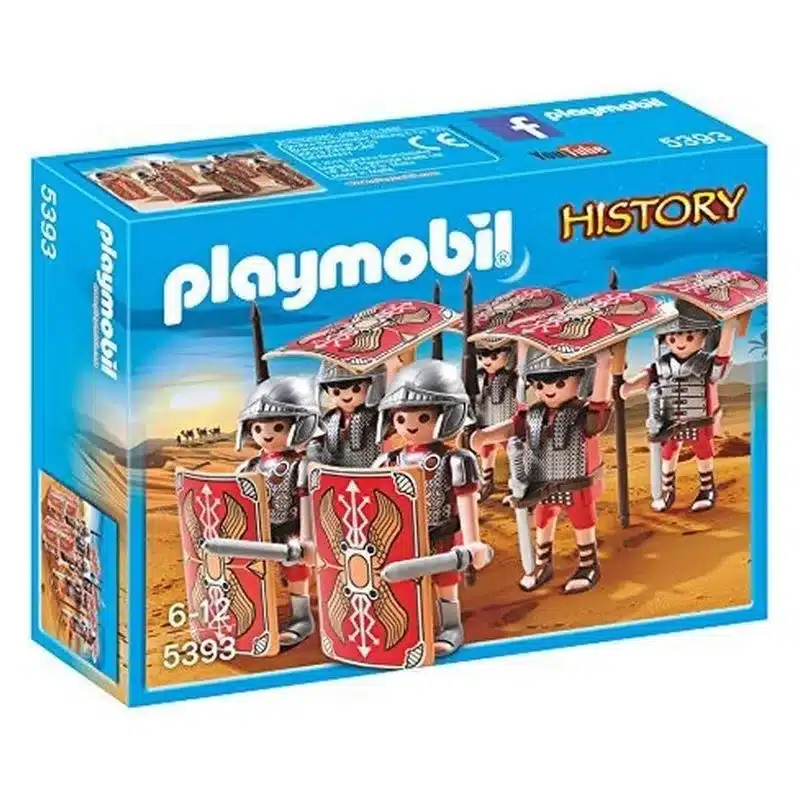 Playmobil 5393 History legionarios romanos preparados para la batalla