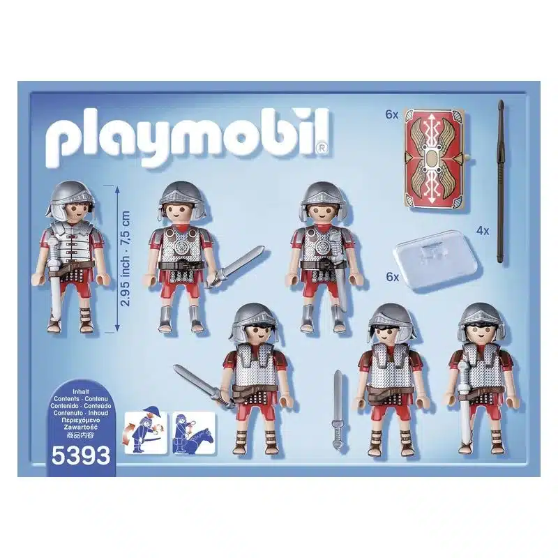 Playmobil 5393 History legionarios romanos preparados para la batalla - Imagen 3