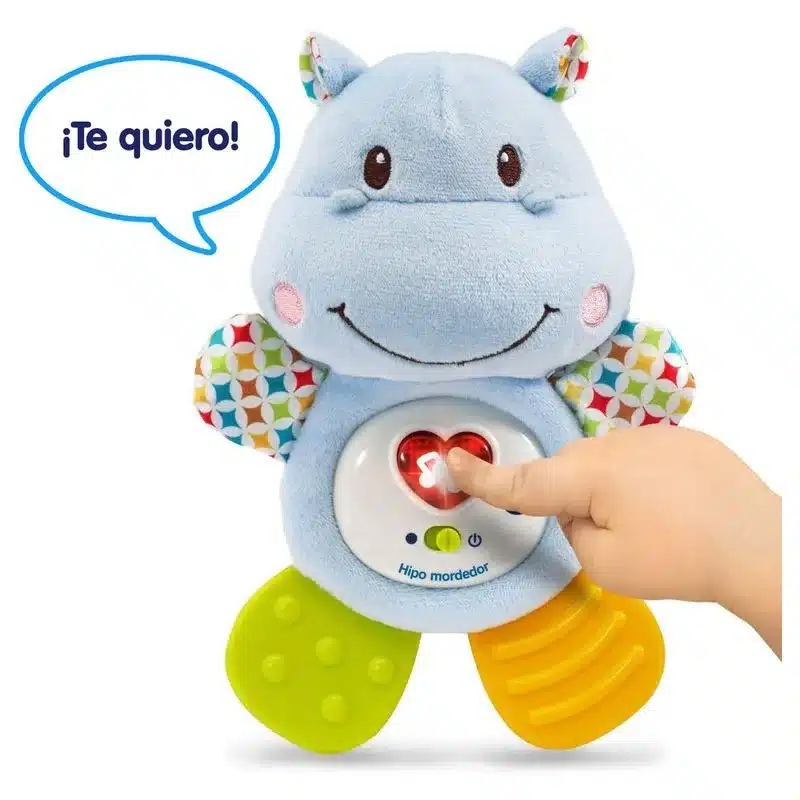 Peluche Hipopótamo mordedor musical 80-502522 VTECH - Imagen 2