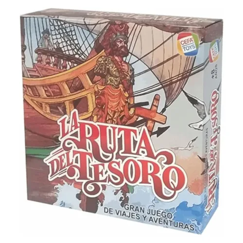 Juego de mesa La Ruta del tesoro multijugador Cefa Toys 21832