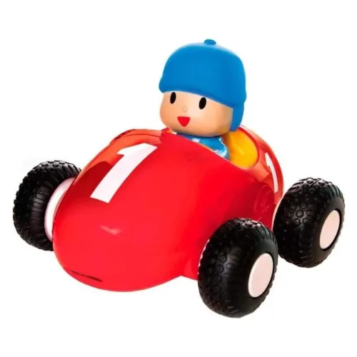 Coche de carreras de Pocoyó modelos surtidos 12cm TO77450 BANDAI