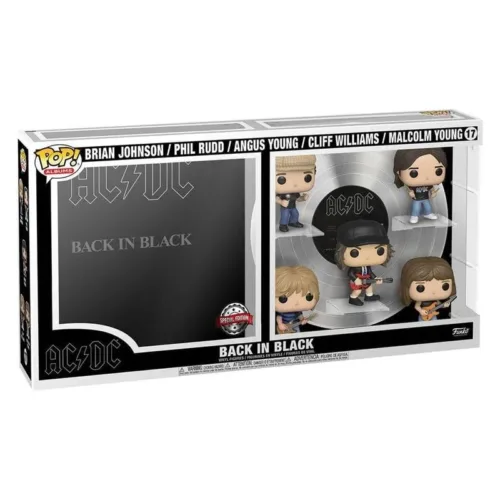 Funko POP! Albums AC/DC Back in black con todas las figuras vinilo