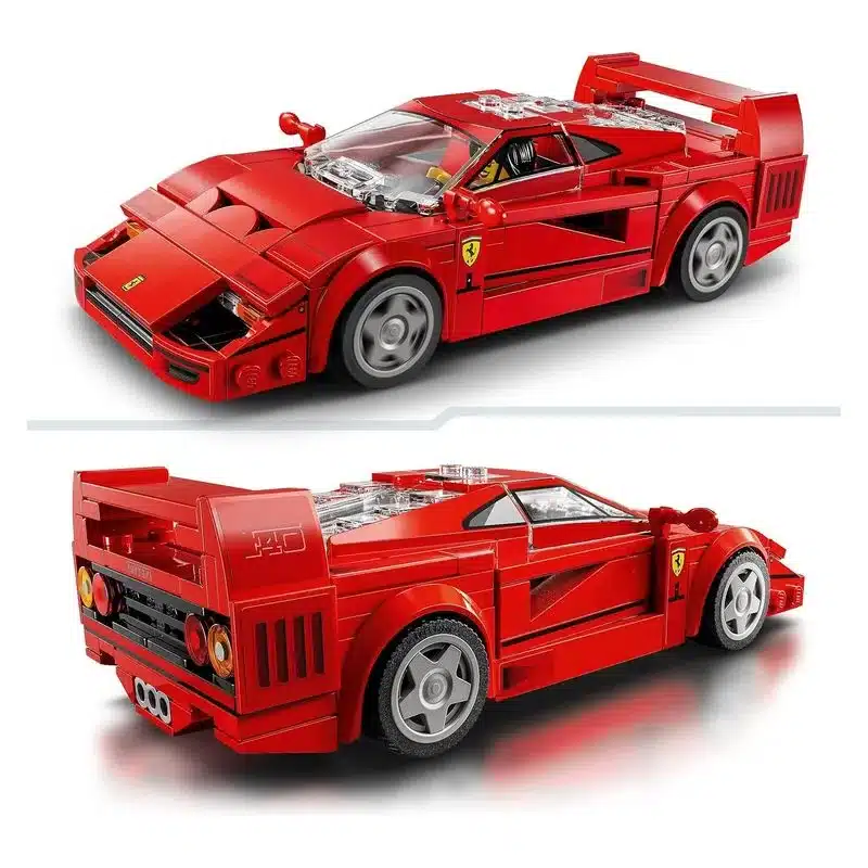 Lego Speed Champions Supercoche Ferrari F40 con minifigura 76934 - Imagen 2