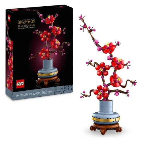 Lego Icons flor del ciruelo colección botánica de 327 piezas 10369