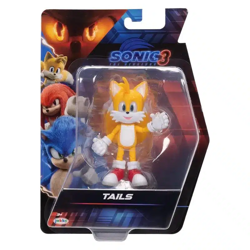 Sonic 3 La Película Figura de Acción Tails 424004 JAKK - Imagen 2