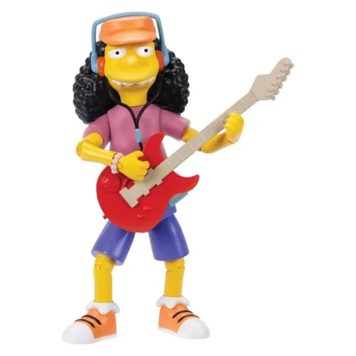 Los Simpsons Figura Articulable Otto con Guitarra 13 cm 175444 JAKK