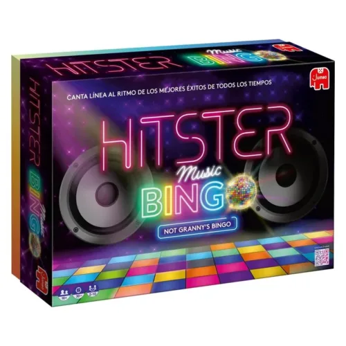 Hitster Bingo Juego de Mesa para Fiestas 1110100359 JUMBO