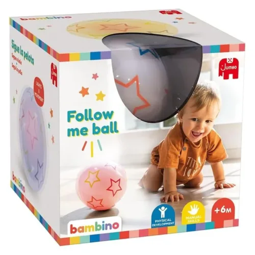 Pelota mentorizada para bebés Follow me ball 19813 JUMBO