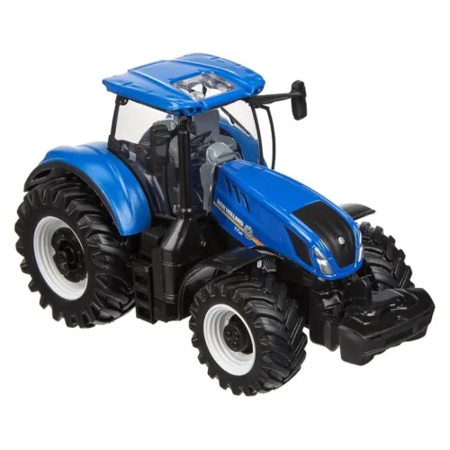 Tractor de juguete New Holland azul T 7.315 31612s78043 BURAGO