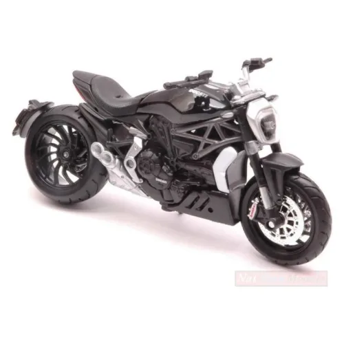 Moto de juguete Ducati XDiavel S negra escala 1-18 51066s78047 BURAGO