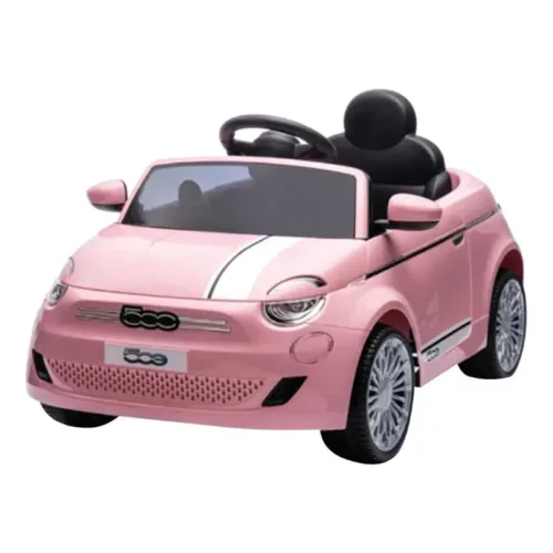 Coche eléctrico infantil FIAT 500E rosa 12V 24072/705 rosa