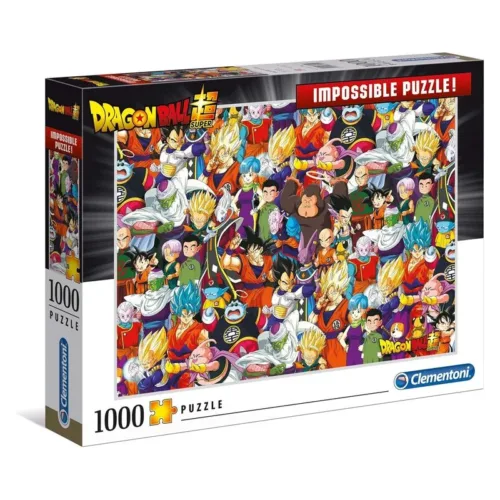 Puzzle 1000 piezas Dragon Ball Z colección imposible 39489 CLEMENTONI