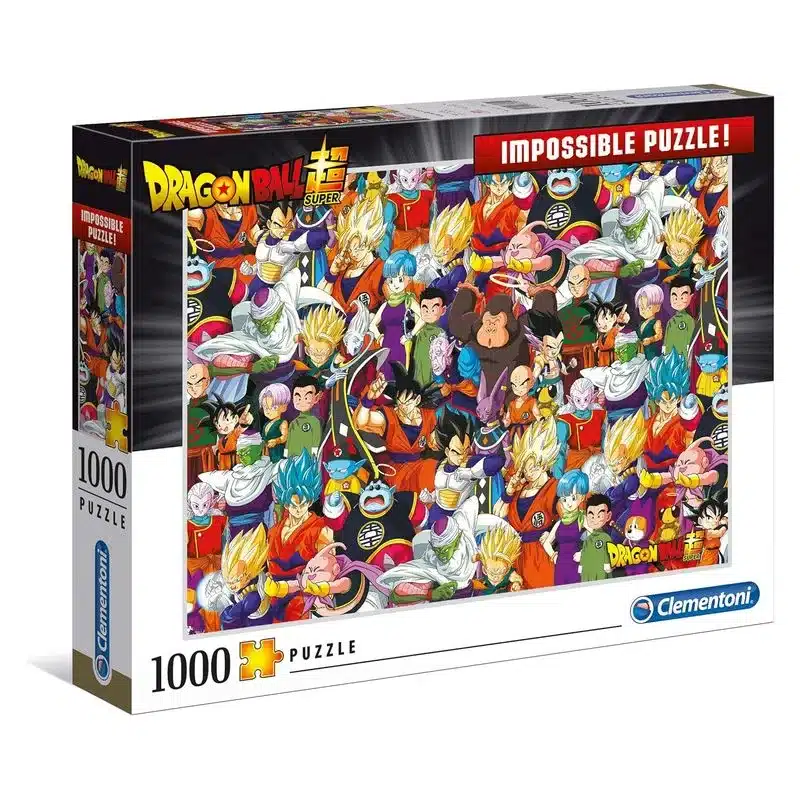 Puzzle 1000 piezas Dragon Ball Z colección imposible 39489 CLEMENTONI