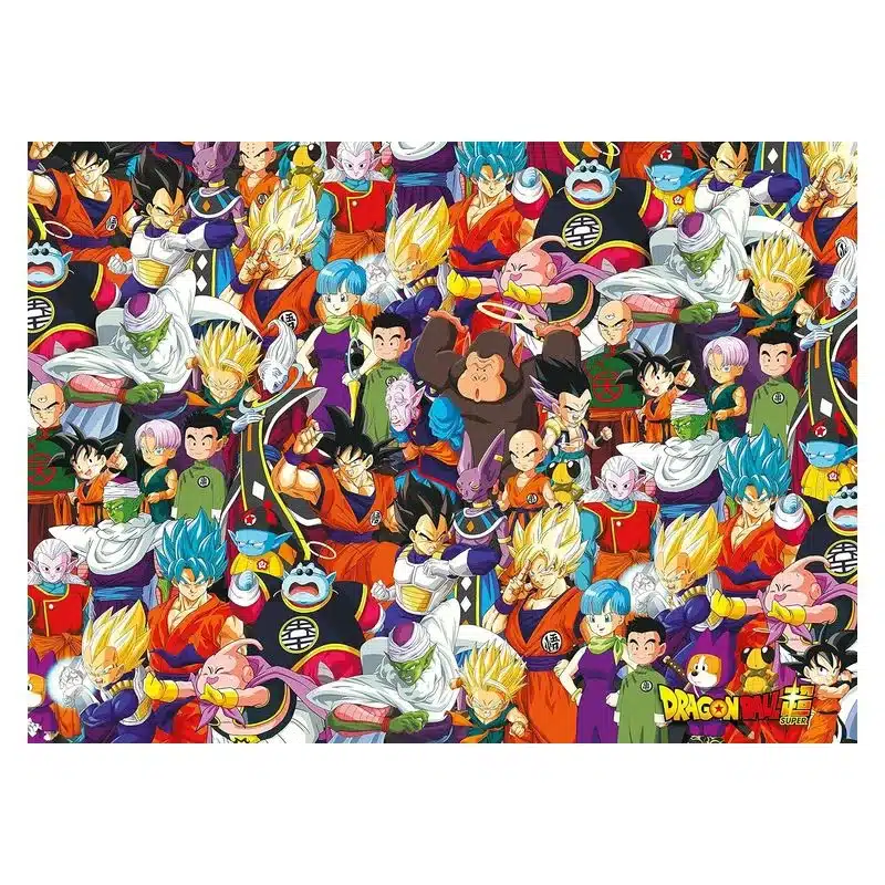 Puzzle 1000 piezas Dragon Ball Z colección imposible 39489 CLEMENTONI - Imagen 2