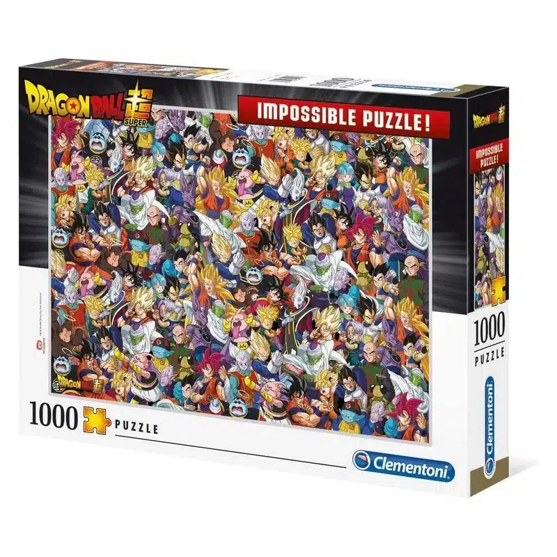 Puzzle 1000 piezas Dragon Ball Z colección imposible 39489 CLEMENTONI - Imagen 3
