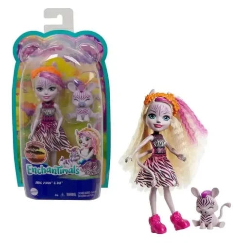 Muñeca Enchantimals Zadie y su mascota Ref GTM27sFNH22 MATTEL