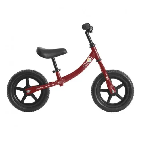 Bicicleta sin pedales de 12 pulgadas roja 932D00196 DEQUBE