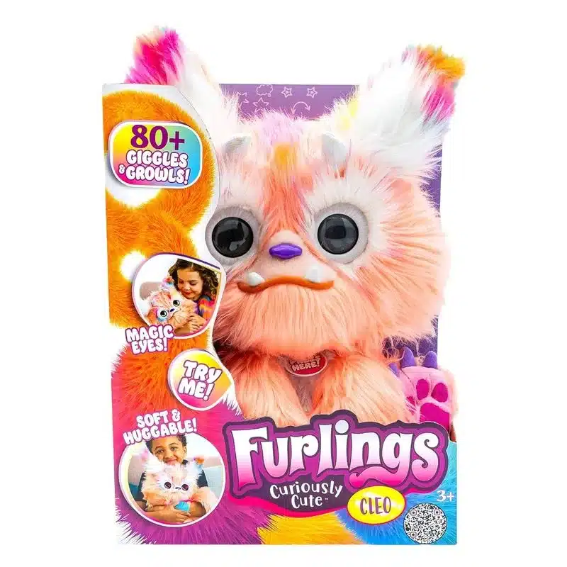 Furlings Mascota Interactiva Cleo Peluche Ojos Mágicos 25982 FUNRISE - Imagen 2