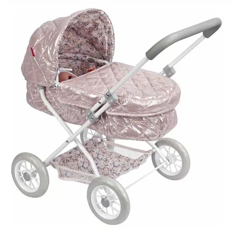 Coche Capota Fantasy con bolso para muñecas infantil 56 cm 40872 ARIAS